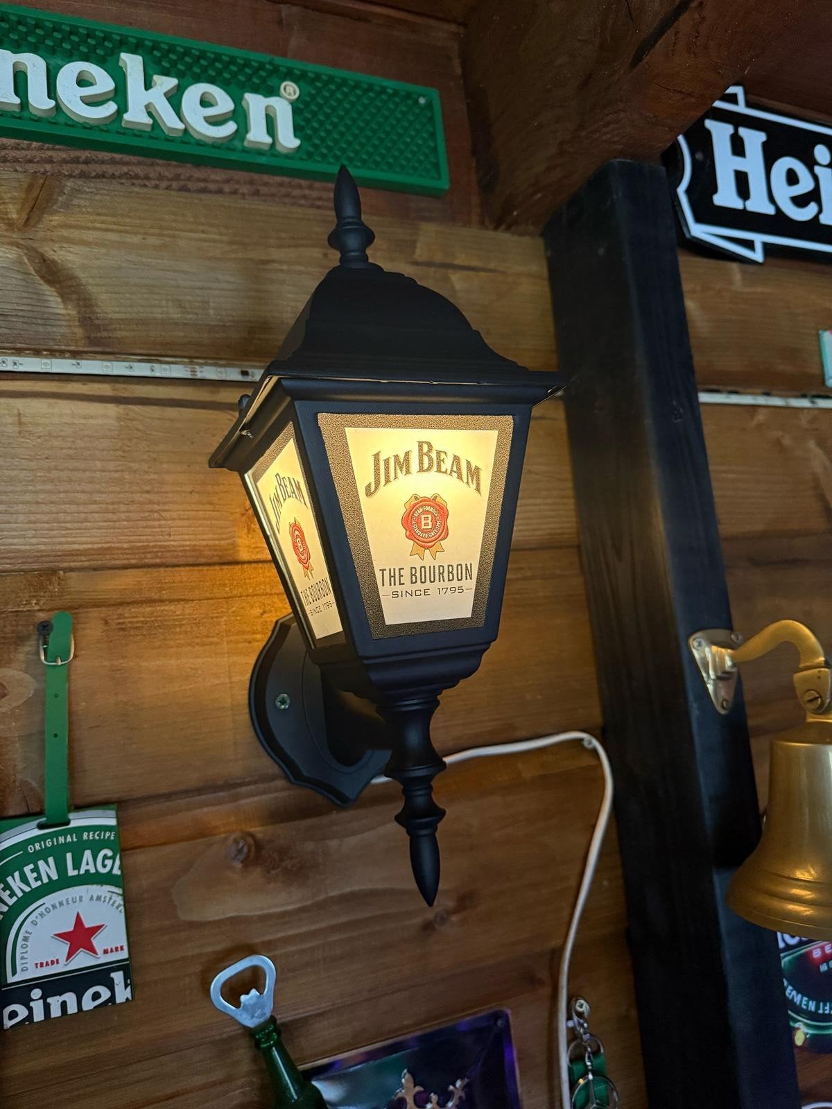 Leuke Jim Beam lantaarn, Ophalen of Verzenden, Overige merken