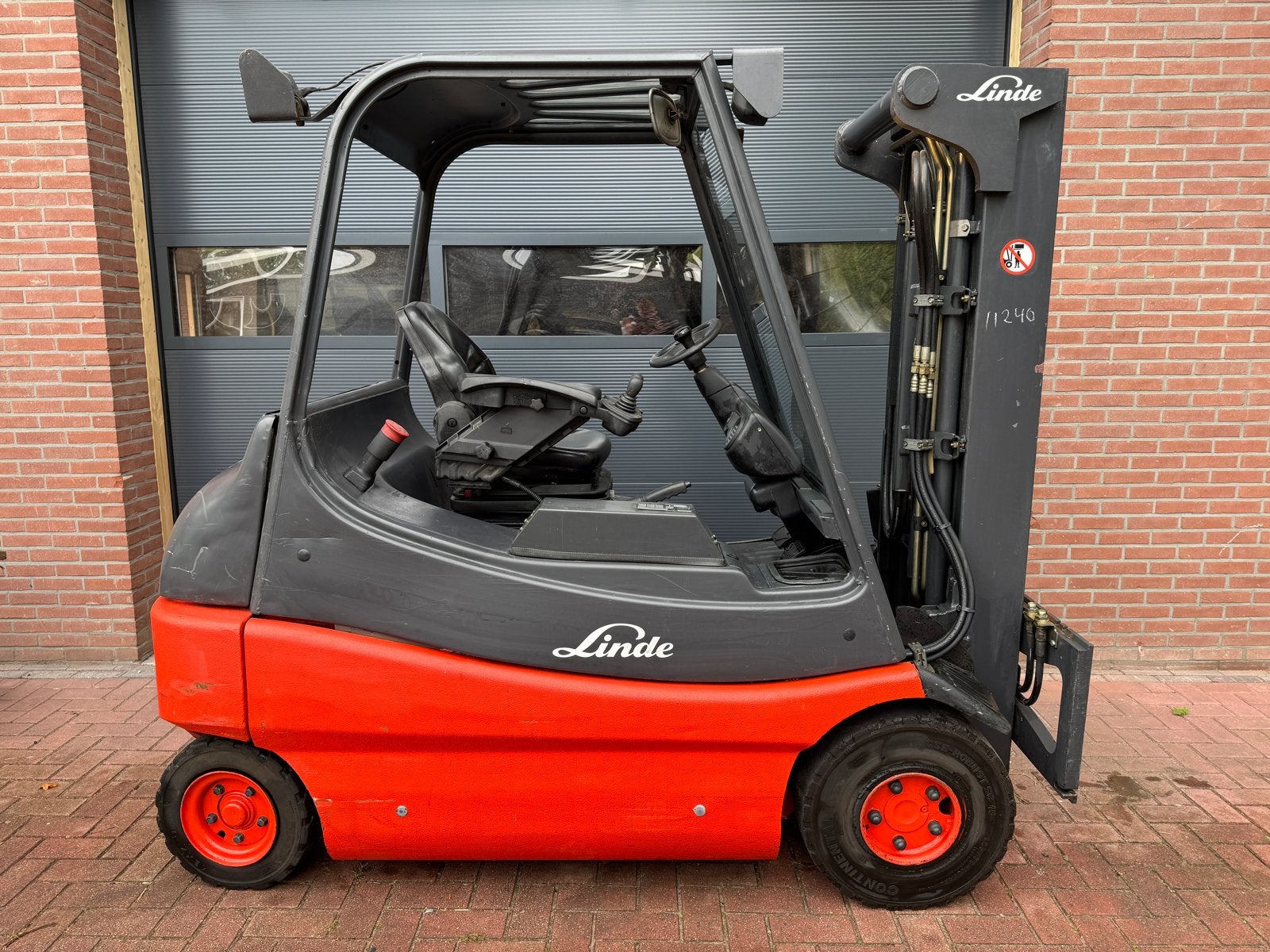 Linde E25 Elektrische Heftruck (2006), 2000 tot 3000 kg, Ophalen, Elektrisch, Heftruck