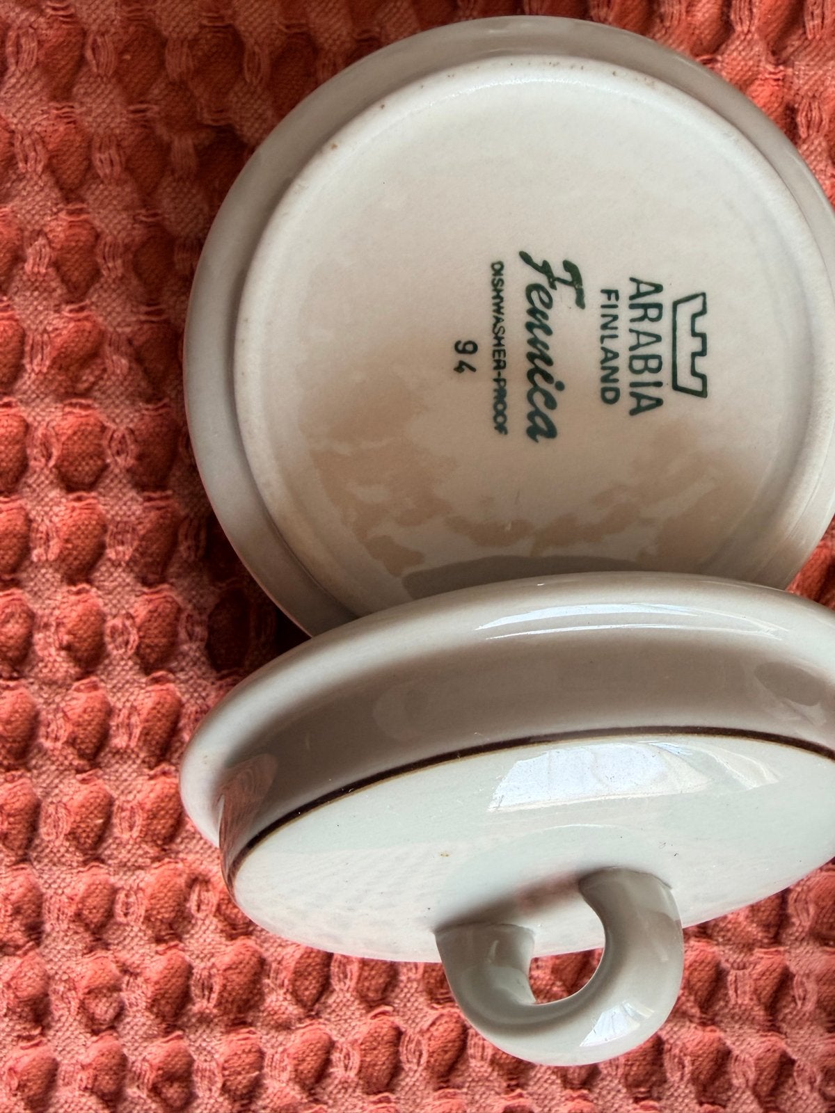 Arabia Finland Fennica Koffieset - 21 Stuks Vintage Servies, Keramiek, Vintage, Ophalen of Verzenden, Compleet servies