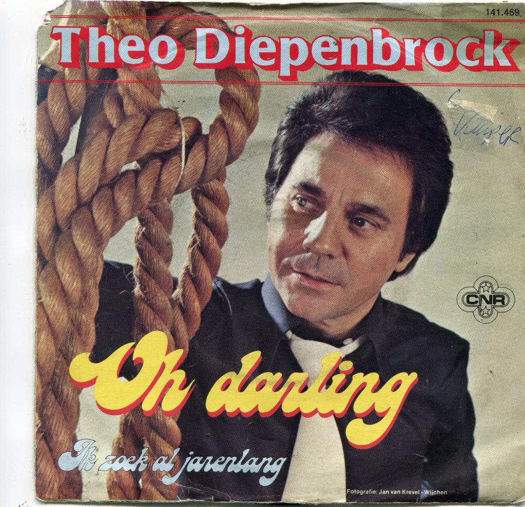 THEO DIEPENBROCK  -  Oh darling, Gebruikt, 7 inch, Single, 1970 - 1979