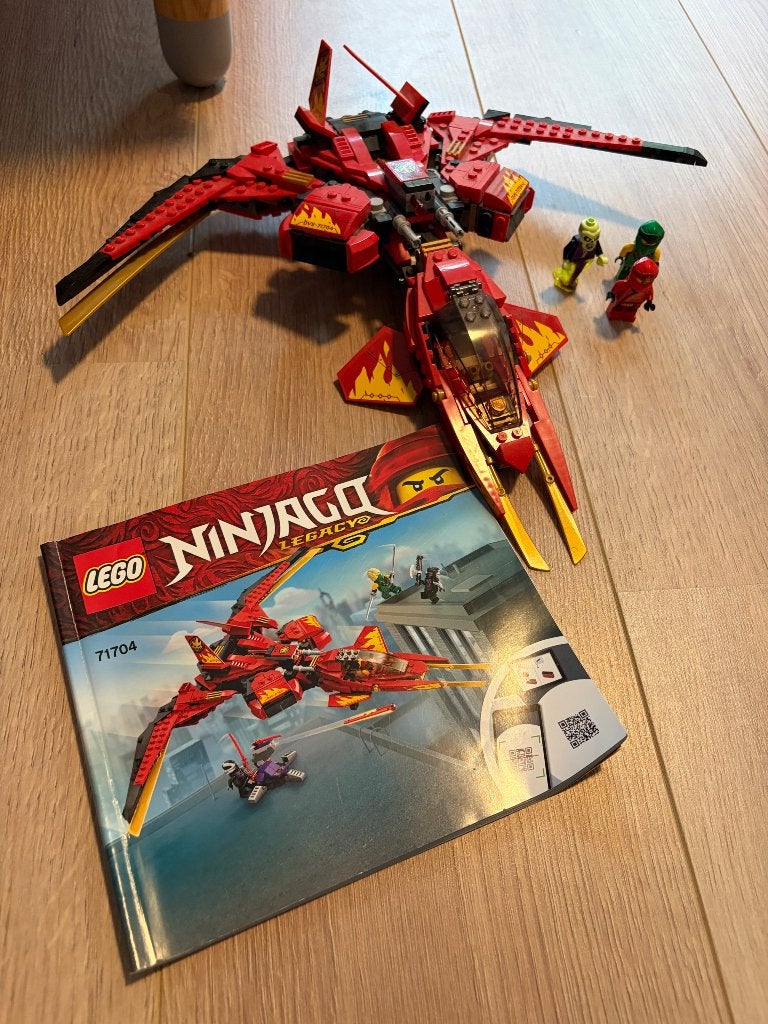 Lego Ninjago 71704 complete set - inclusief instructieboekje, Ophalen, Lego, Zo goed als nieuw, Compleet