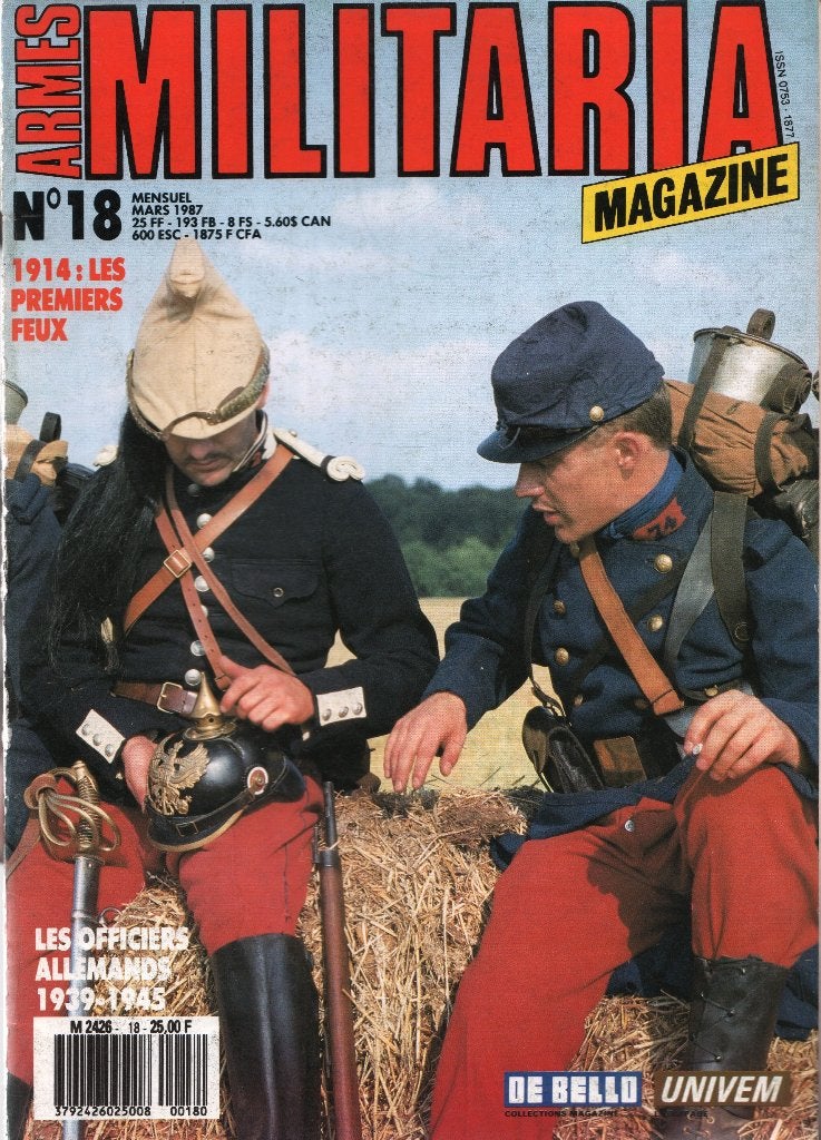 Militaria magazine No 18  1914 Les premiers feux, Verzamelen, Ophalen of Verzenden, Nederland, Boek of Tijdschrift