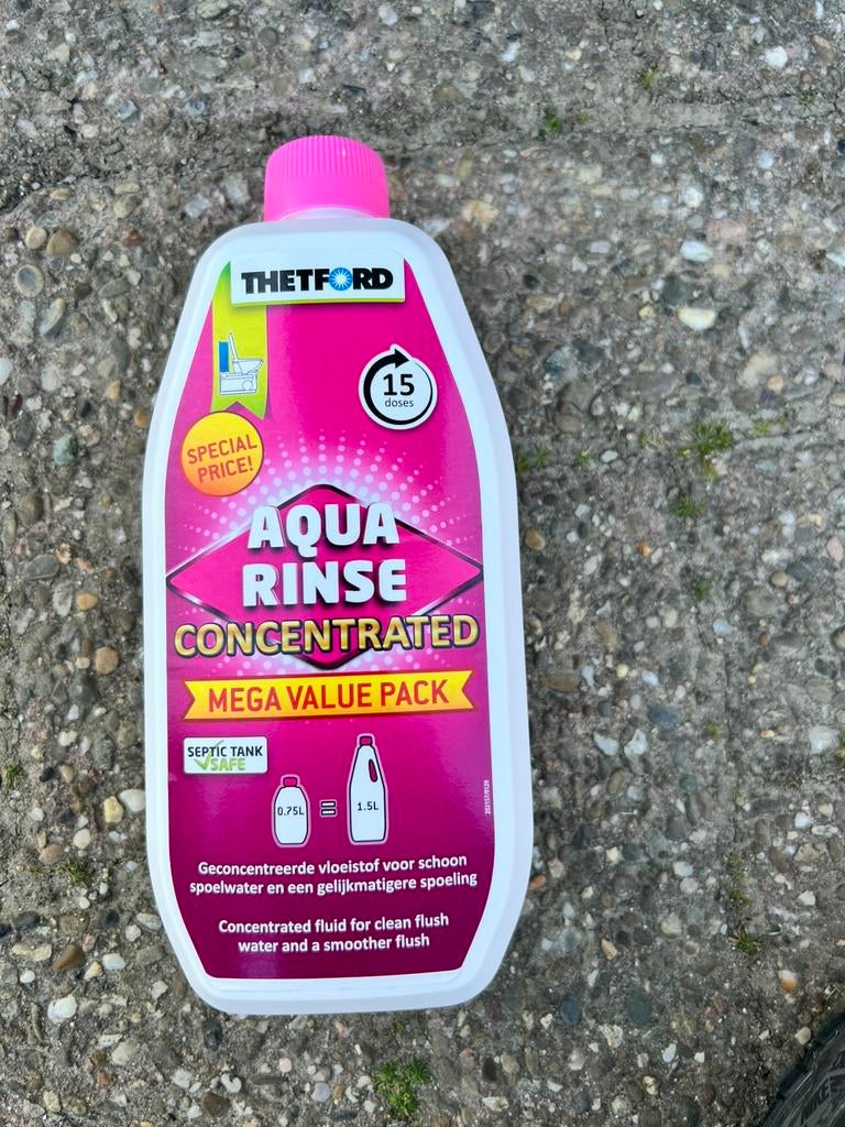Therford aqua rinse concentrated toiletvloeistof, Caravans en Kamperen, Ophalen of Verzenden, Nieuw