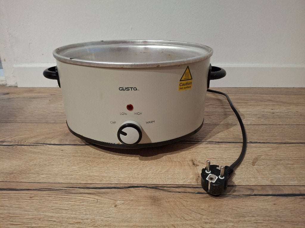 Slowcooker Gusta zonder binnenpan, Ophalen, Gebruikt