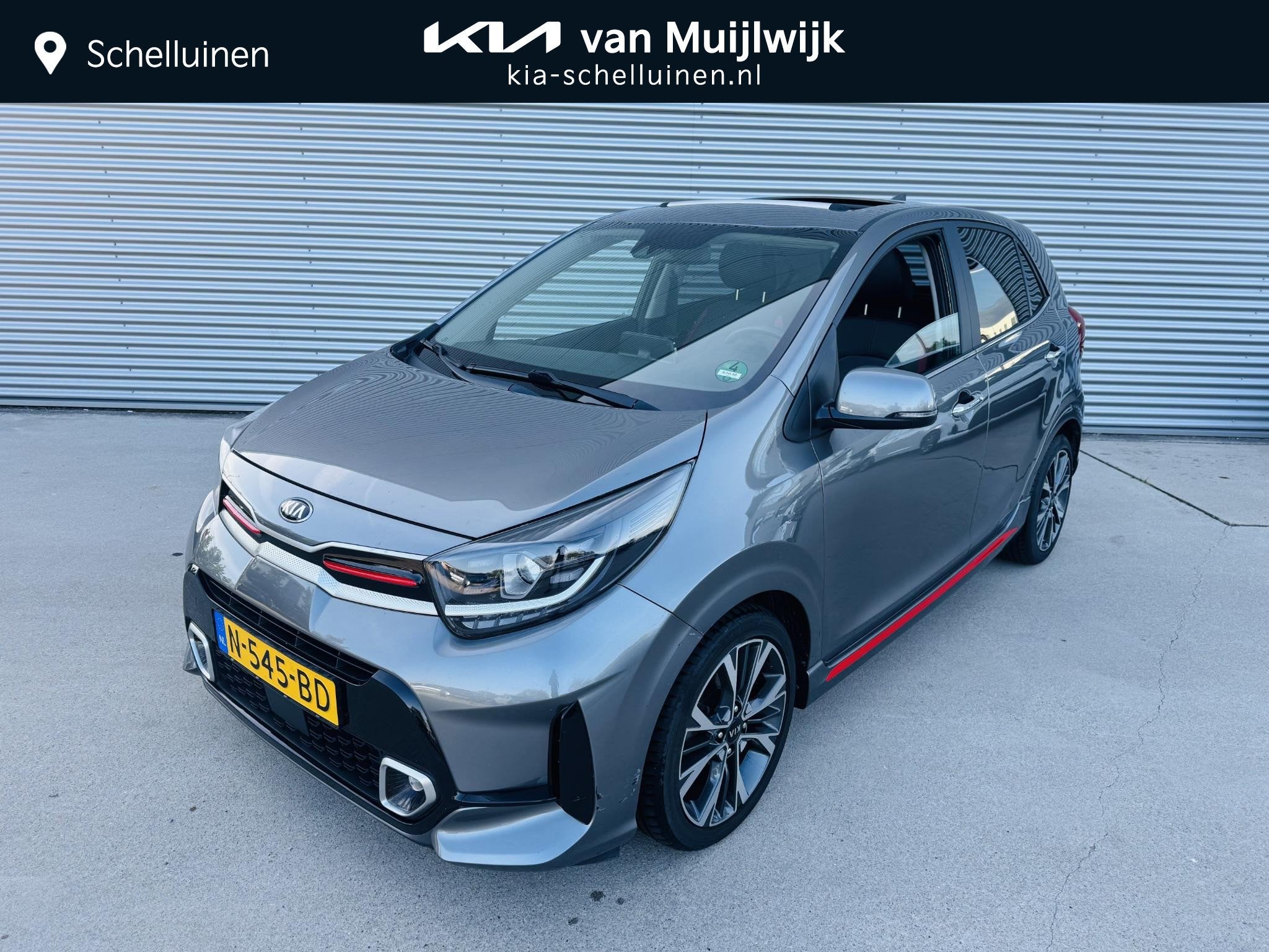 Kia Picanto 1.0 T-GDi GT-Line 100pk 5zits NW Geleverd & Onde, Auto's, Voorwielaandrijving, 101 pk, Gebruikt, Origineel Nederlands