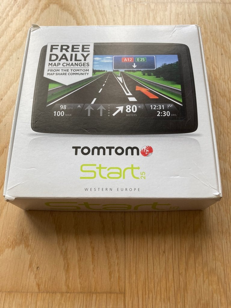 TomTom 5 inch navigatie met een nieuwe camper/caravan kaart, Auto diversen, Autonavigatie, Ophalen