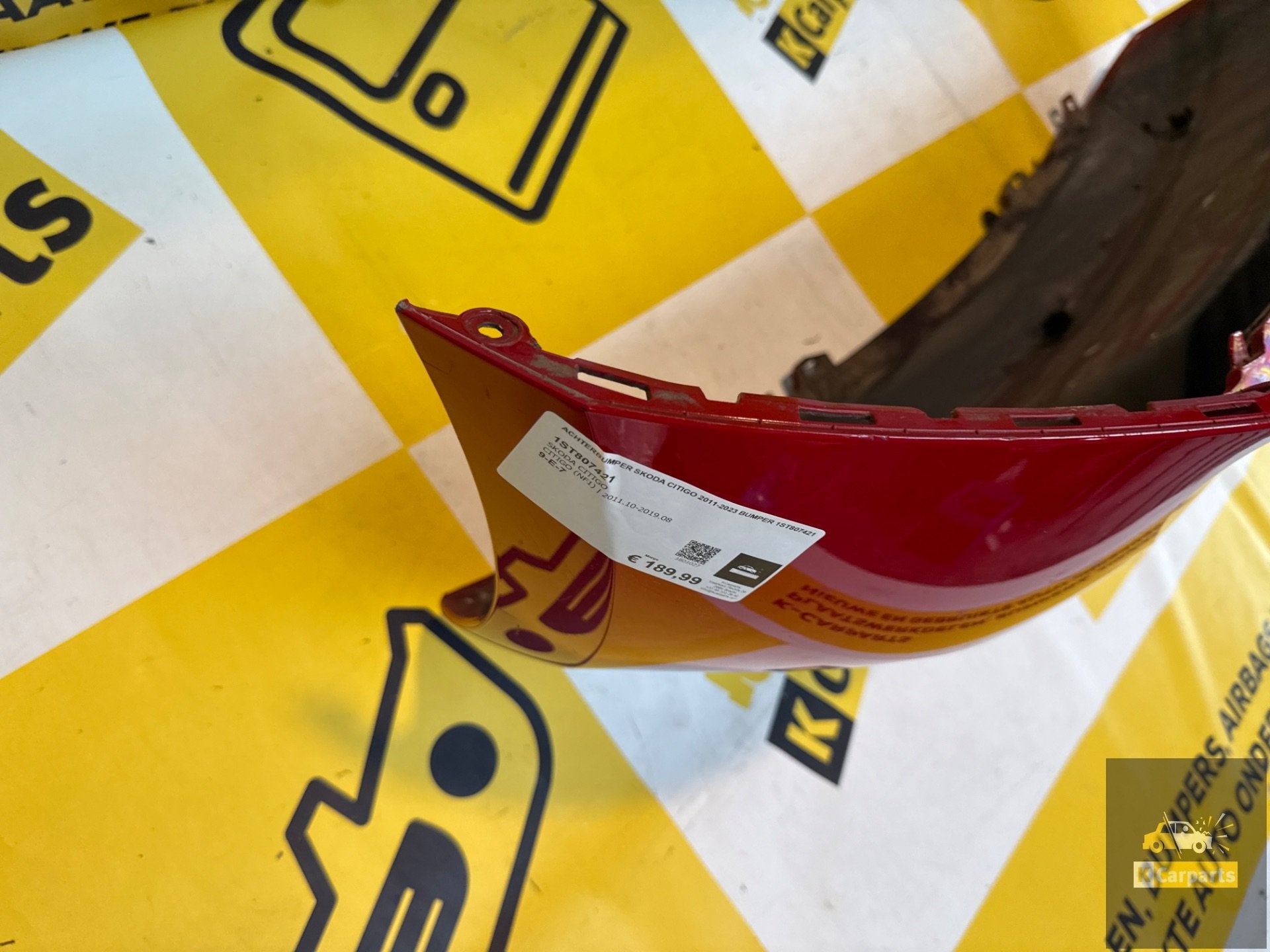Achterbumper Skoda Citigo 2011-2023 bumper 1ST807421, Info@fabrikant.eu, Fabrikantstraat 1
1000 AA  Amsterdam, NL, Ophalen of Verzenden