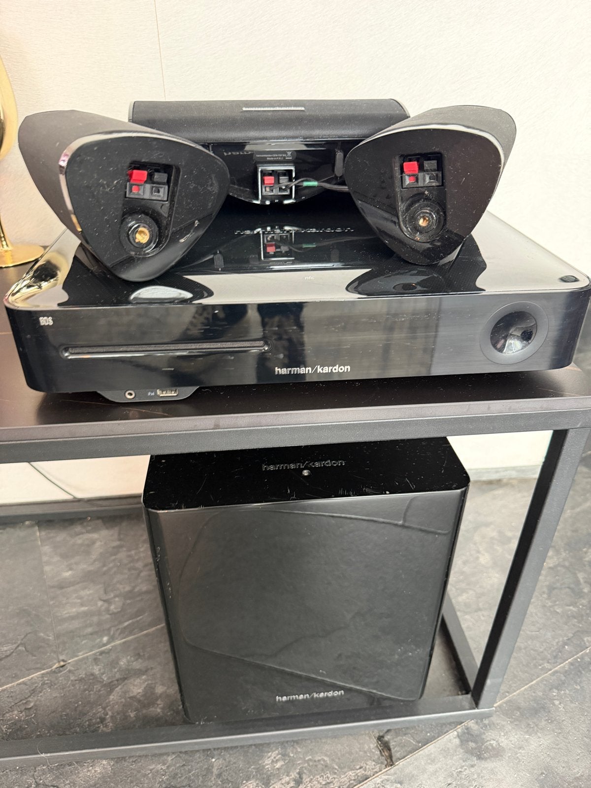 Harman Kardon HKTS210sub/230 Subwoofer, Overige merken, 70 watt of meer, Ophalen of Verzenden, Overige spelers