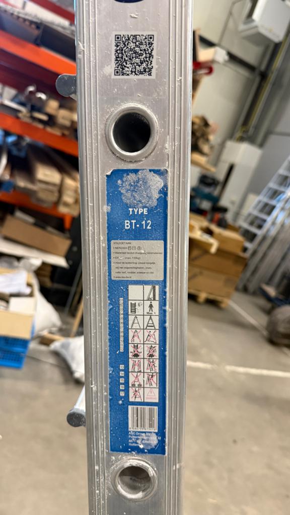 7x ASC Trapladder BT-12, Ophalen, Gebruikt, Trap, Opvouwbaar of Inschuifbaar