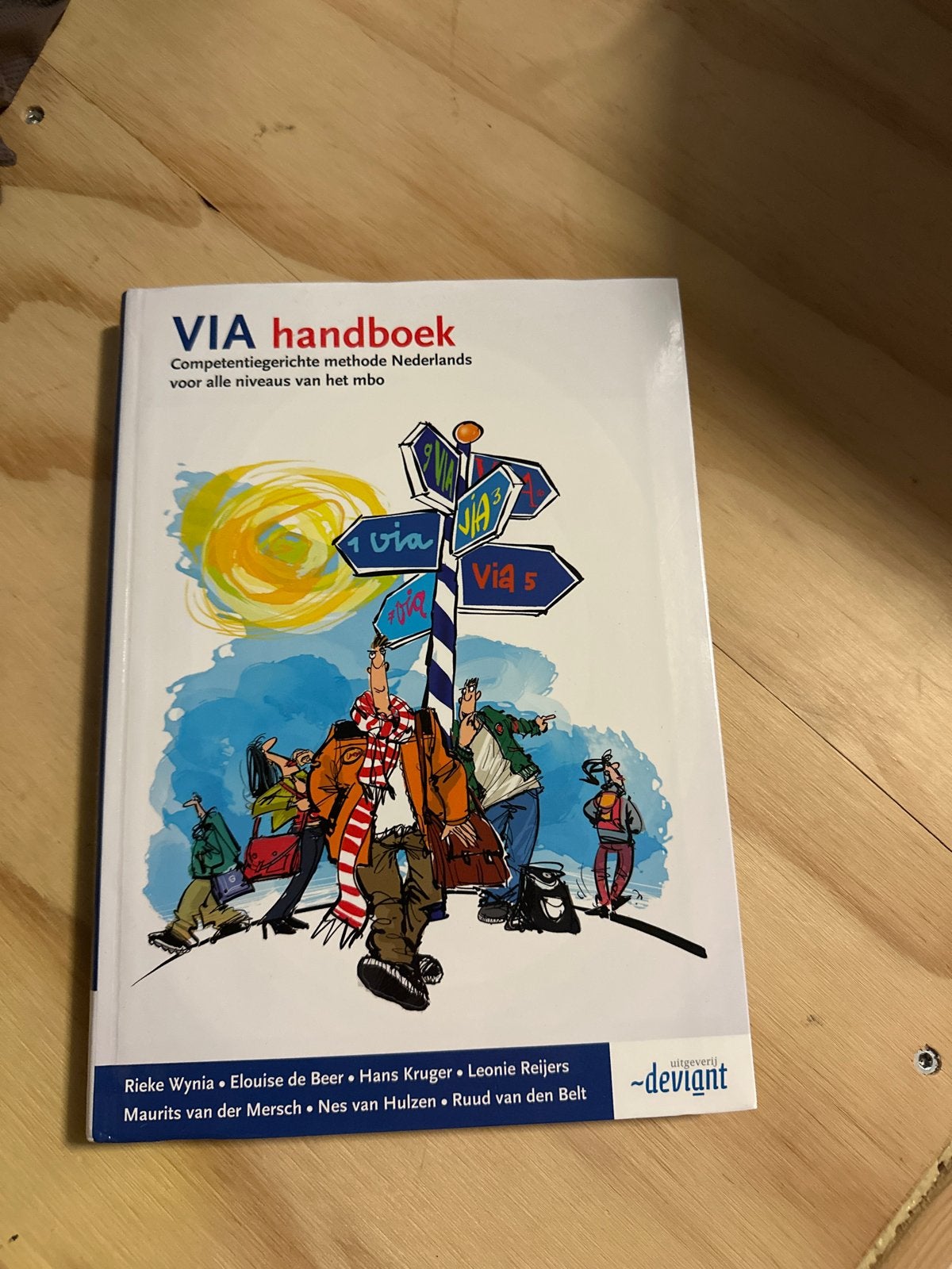 VIA handboek: Competentiegerichte methode Nederlands, Ophalen of Verzenden, Alpha, Zo goed als nieuw, MBO