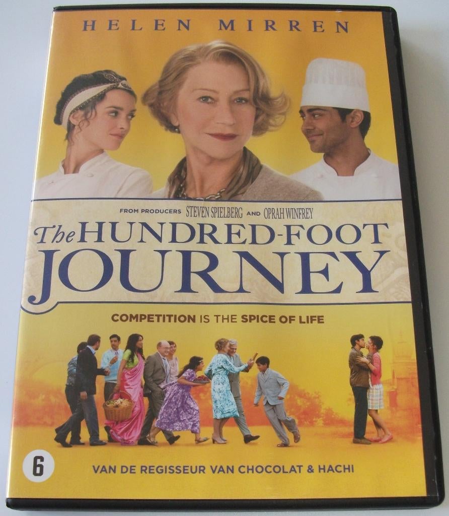 Dvd *** HUNDRED-FOOT JOURNEY *** The Spice of Life, Vanaf 6 jaar, Ophalen of Verzenden, Zo goed als nieuw, Overige genres