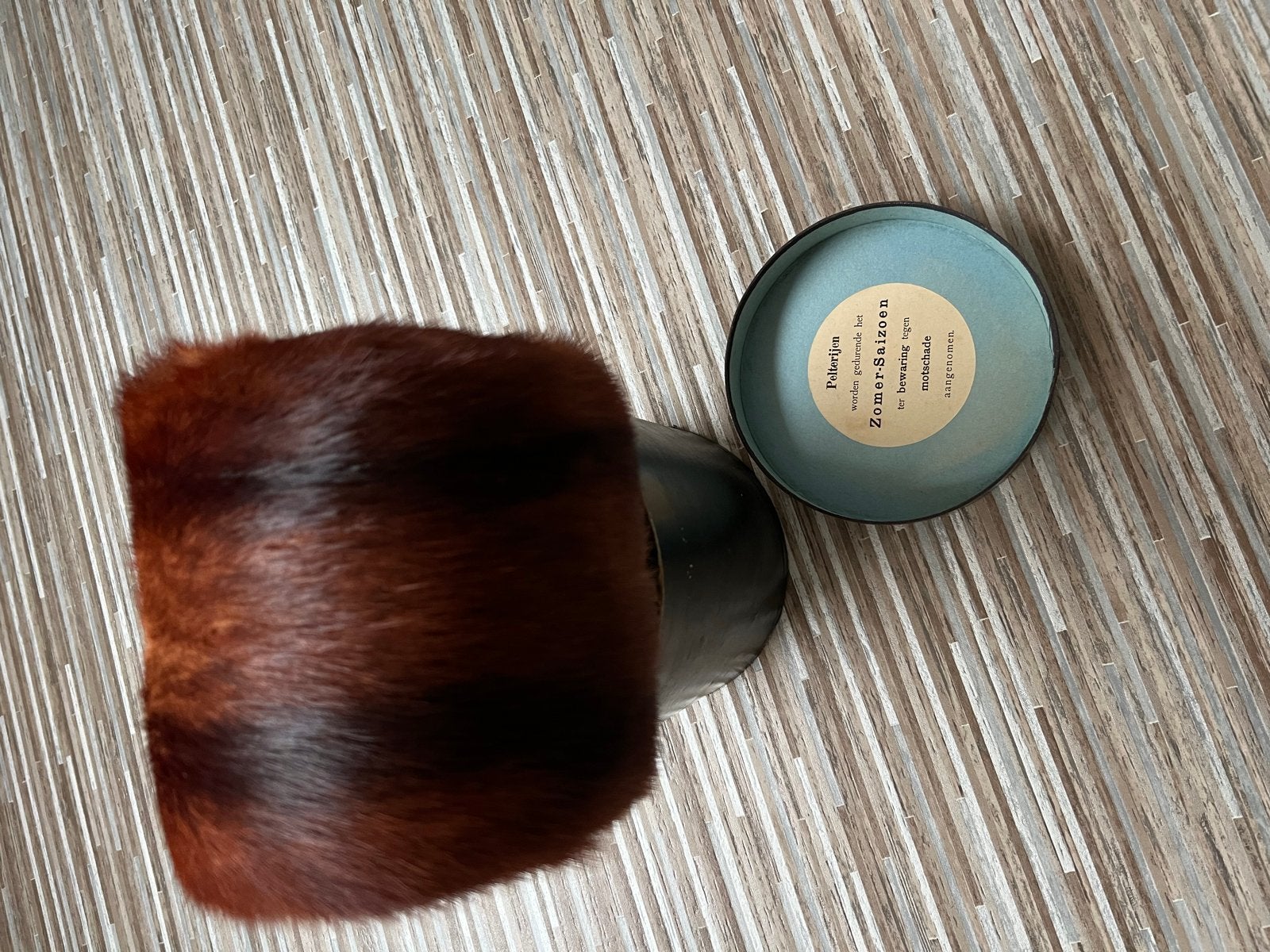 Vintage Vossen Bont Handwarmer in Originele Doos, Ophalen of Verzenden, Dames