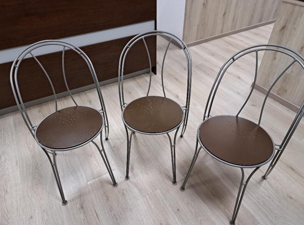 Stoelen set van 4, Huis en Inrichting, Stoelen, Ophalen, Zo goed als nieuw, Bruin, Vier
