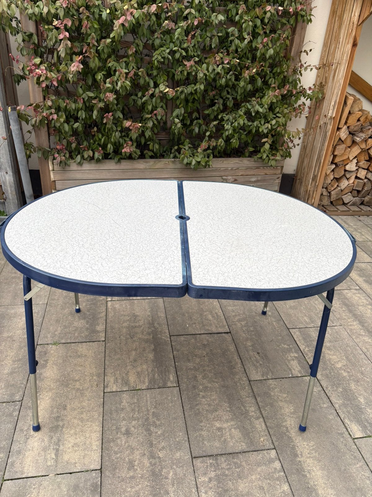 Crespo campingtafel 120x90, Ophalen, Gebruikt, Campingtafel