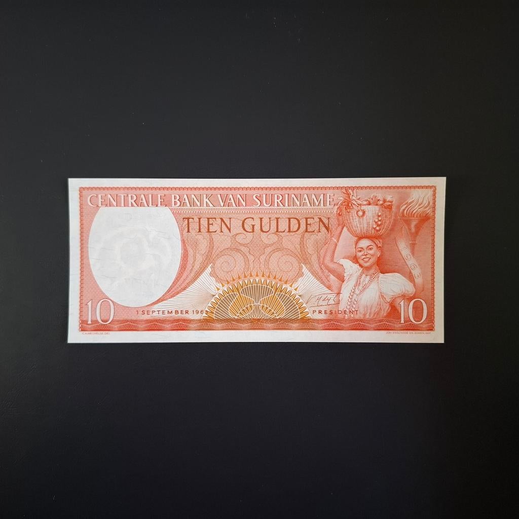 10 gulden Suriname #039, Verzenden, Zuid-Amerika, Los biljet