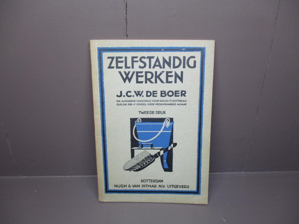 Zelfstandig werken, J.C.W. de Boer, Boeken, Ophalen of Verzenden, Zo goed als nieuw