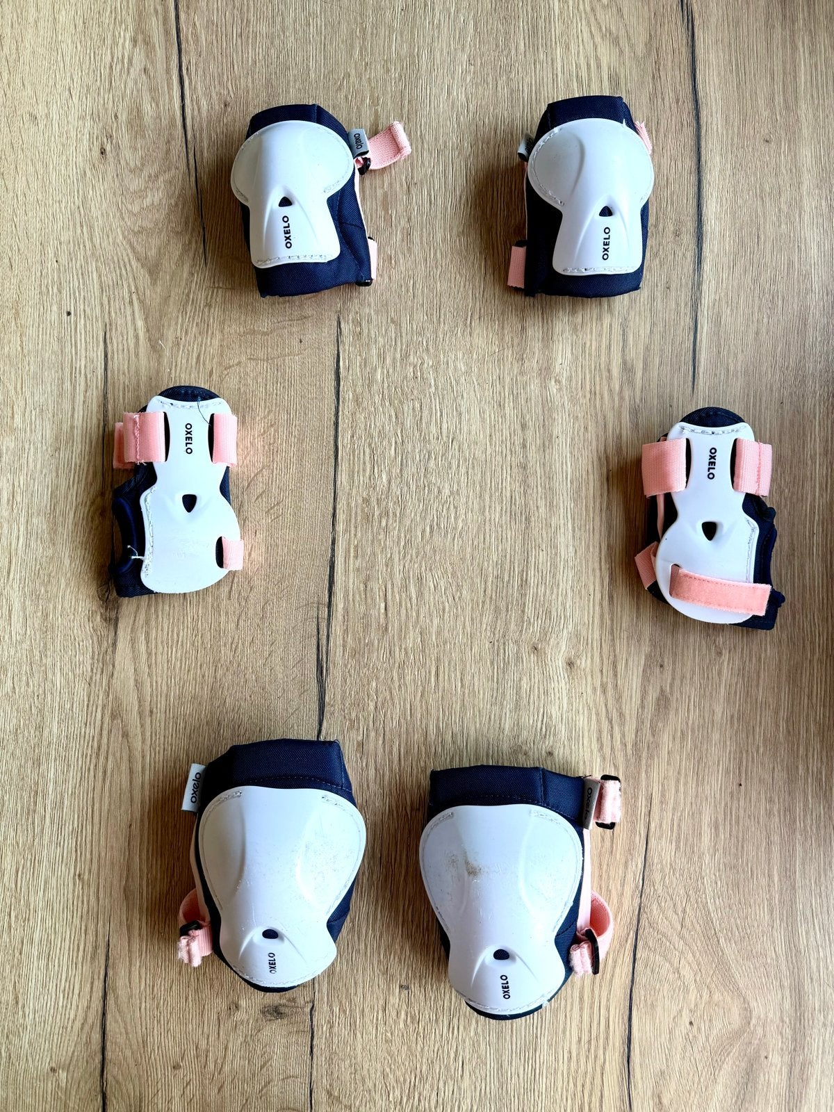 Oxelo beschermset voor kinderen (pols, elleboog, knie), Ophalen, Gebruikt, Kinderen