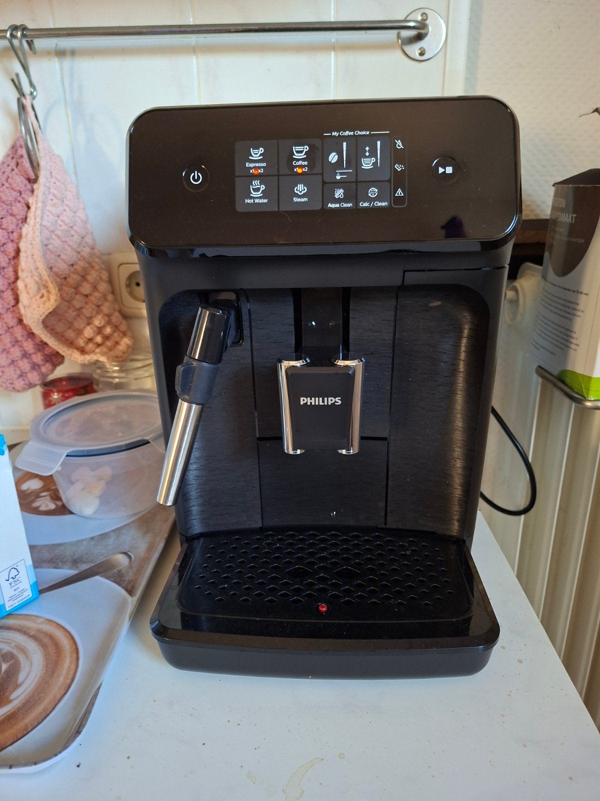 Philips Koffiemachine - Volautomatisch Espresso Apparaat, Witgoed en Apparatuur, Ophalen, Koffiemachine, Niet werkend, 4 tot 10 kopjes