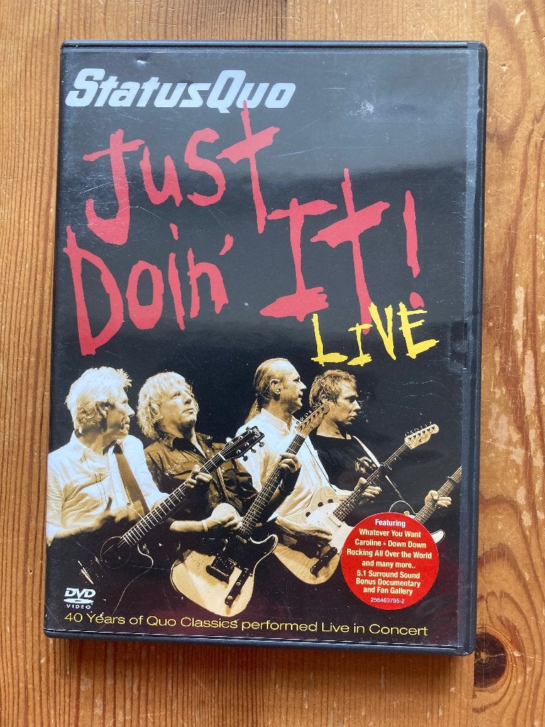 status quo, Alle leeftijden, Ophalen of Verzenden, Zo goed als nieuw, Concert