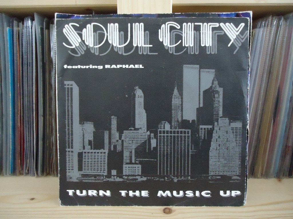 7" Single Soul City - Turn The Music Up (UK Radio Mix) / Tur, Gebruikt, 7 inch, Ophalen of Verzenden, Pop