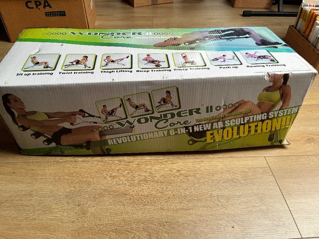Wonder Core 6-1 Fitness Training, Sport en Fitness, Ophalen, Nieuw, Metaal, Hometrainer