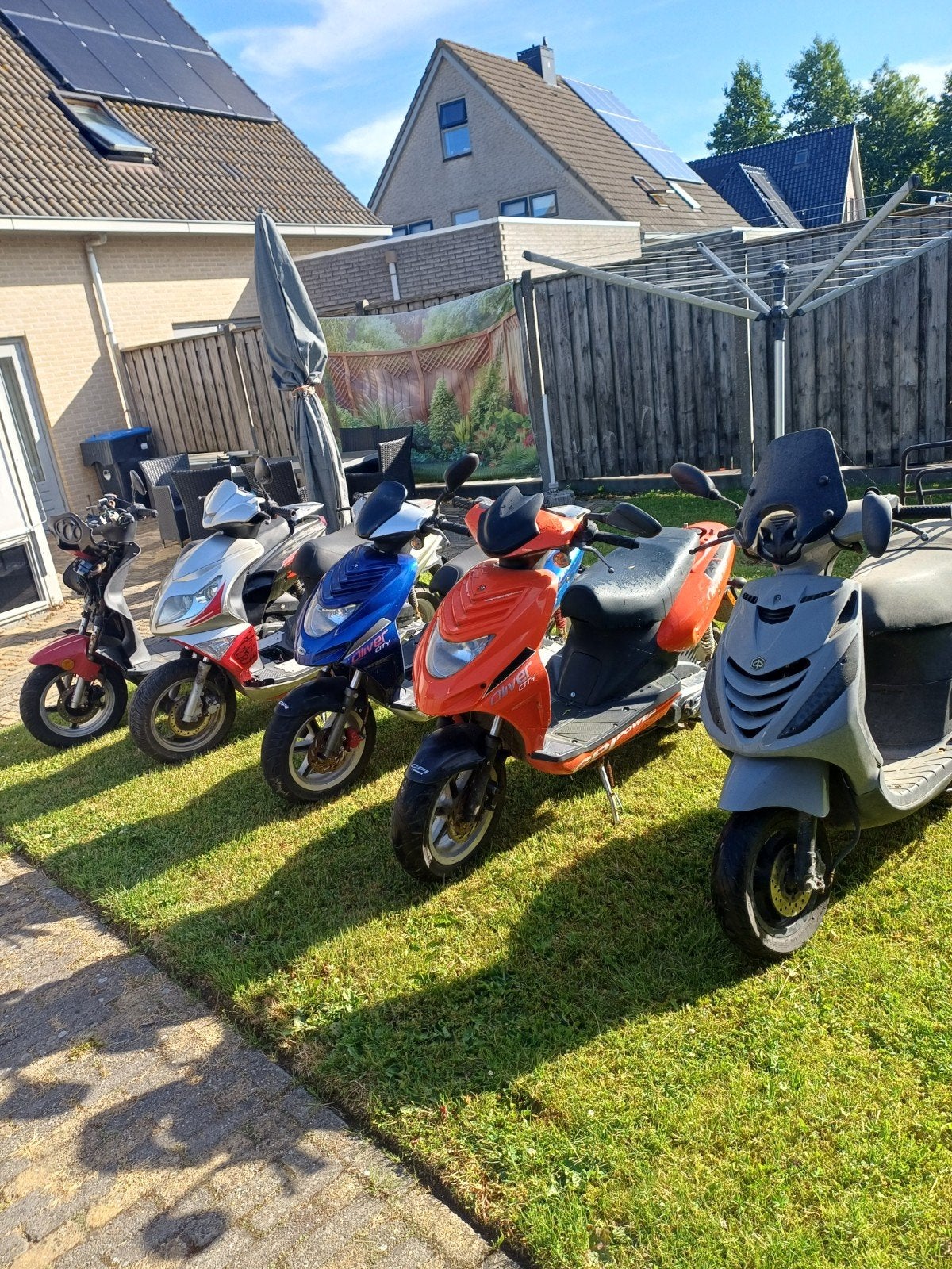 4 scooters, Ophalen, Benzine, Overige modellen