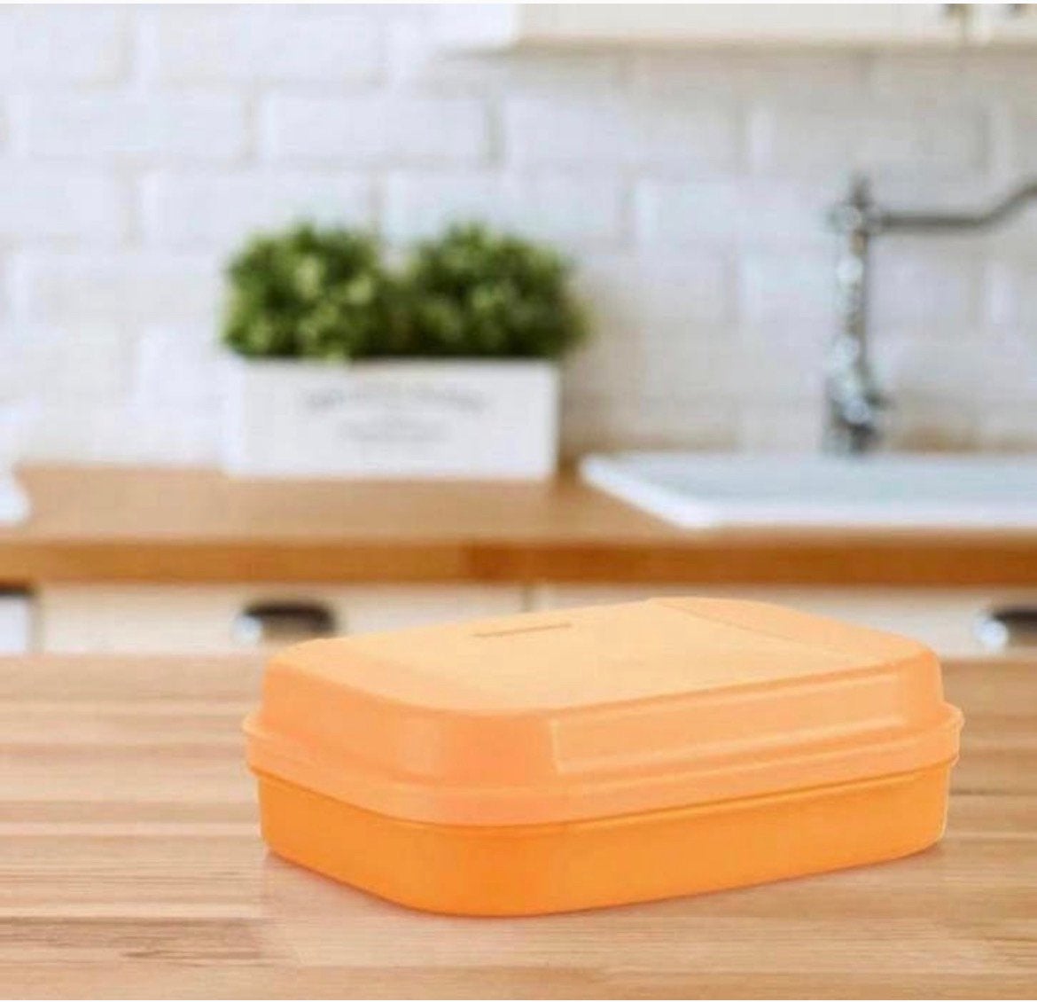 Slankdoos Tupperware, Ophalen, Nieuw, Oranje, Overige typen
