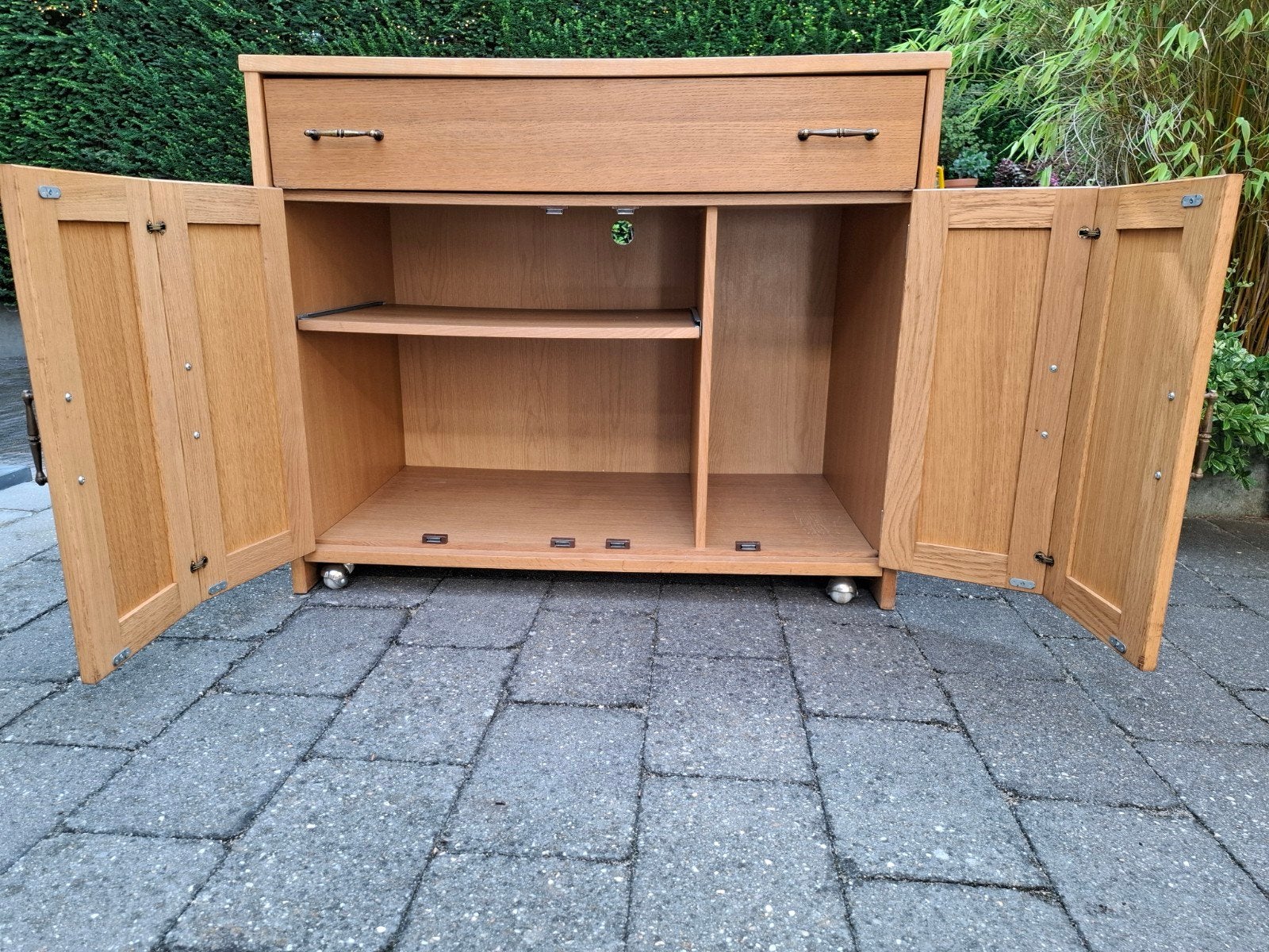 computerkast, Ophalen, Gebruikt, 70 tot 120 cm, Eikenhout