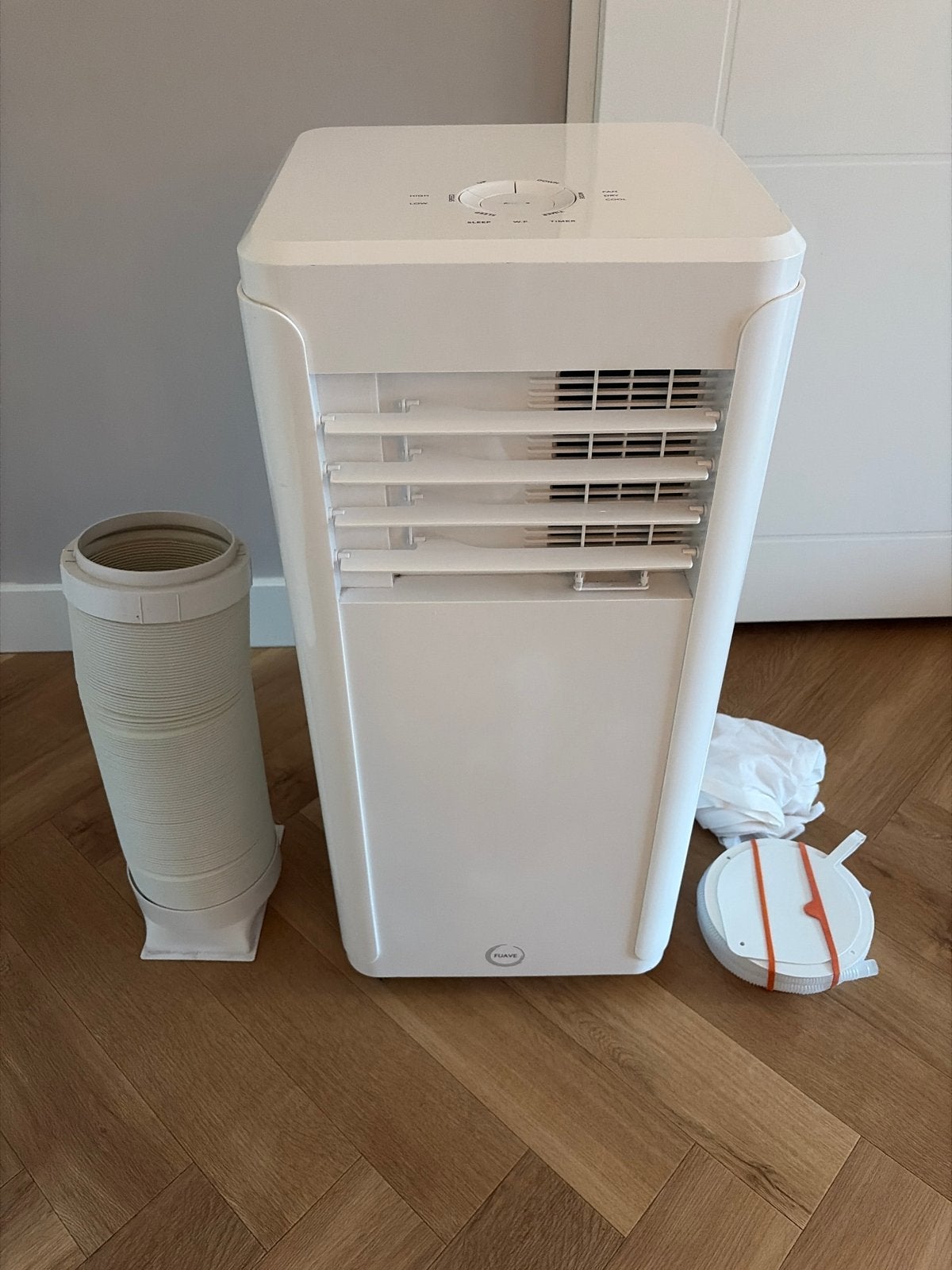 FUAVE Mobiele airco ACB14K01 - 14000BTU - IJSKOUD, Ophalen, Timer, 3 snelheden of meer, Zo goed als nieuw