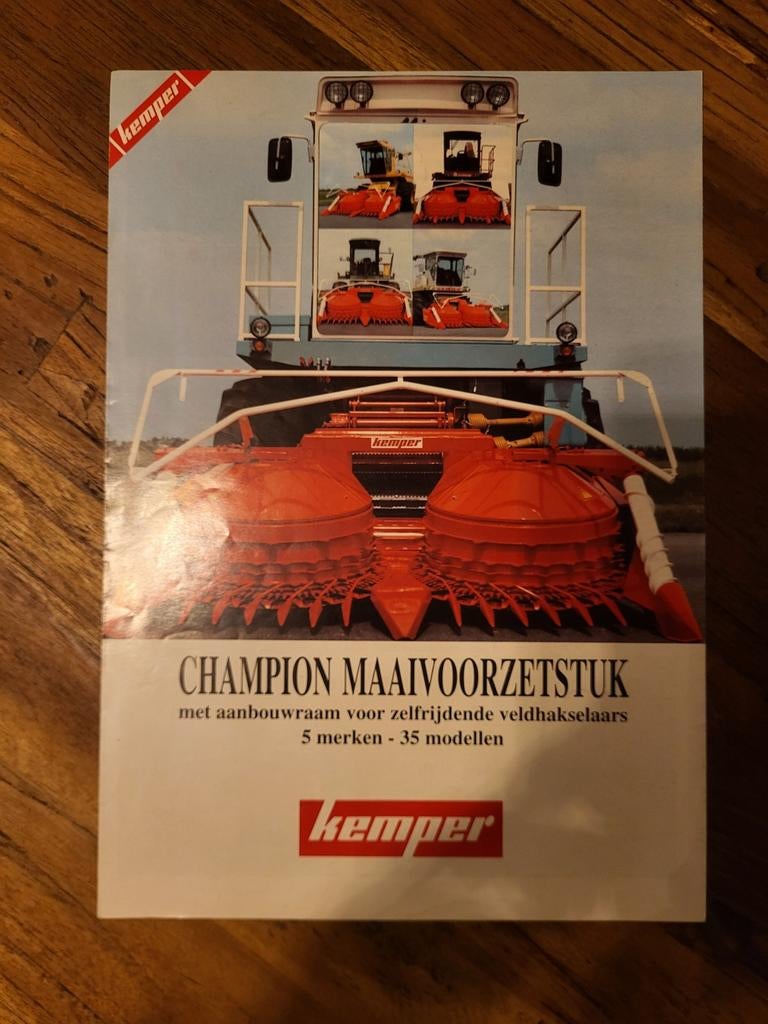 tractor folder Kemper Champion maaivoorzetstuk, Ophalen of Verzenden, Zo goed als nieuw