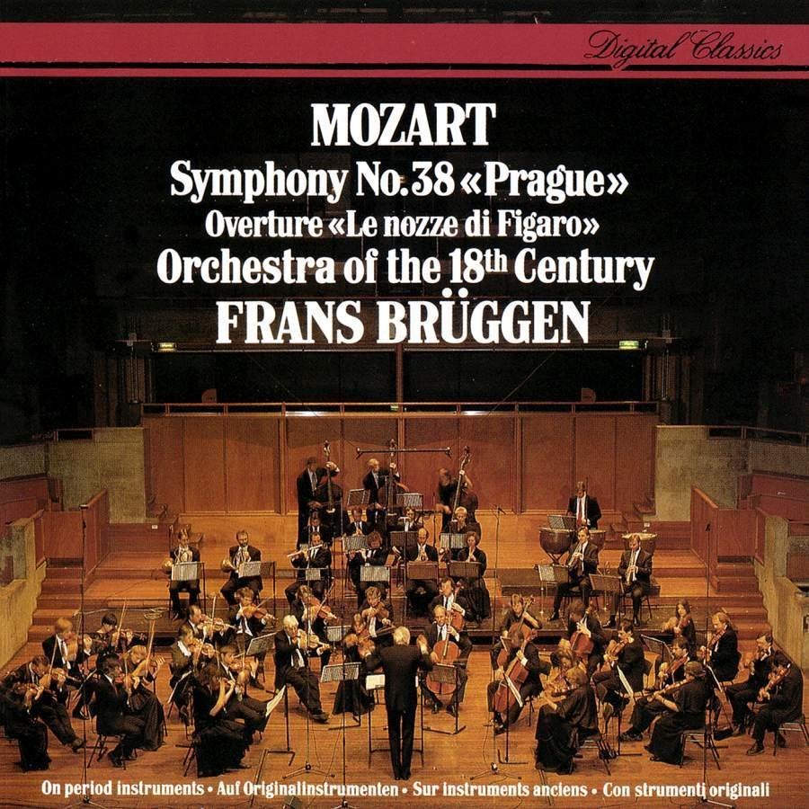 MOZART Symphony no. 38 CD BRUGGEN PHILIPS LIVE TOP CONDITIE, Cd's en Dvd's, Ophalen of Verzenden, Classicisme, Zo goed als nieuw