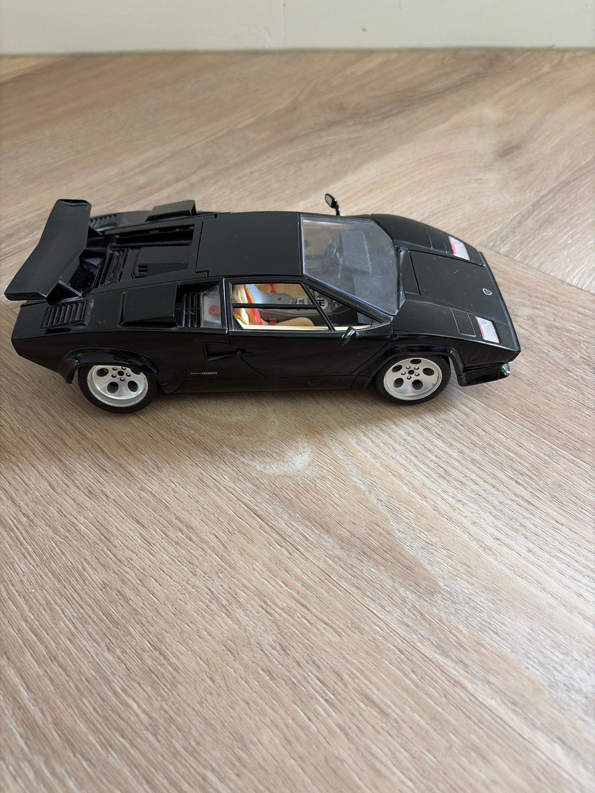 Zwarte Lamborghini Countach Modelauto, Ophalen, Zo goed als nieuw, Auto, Overige merken