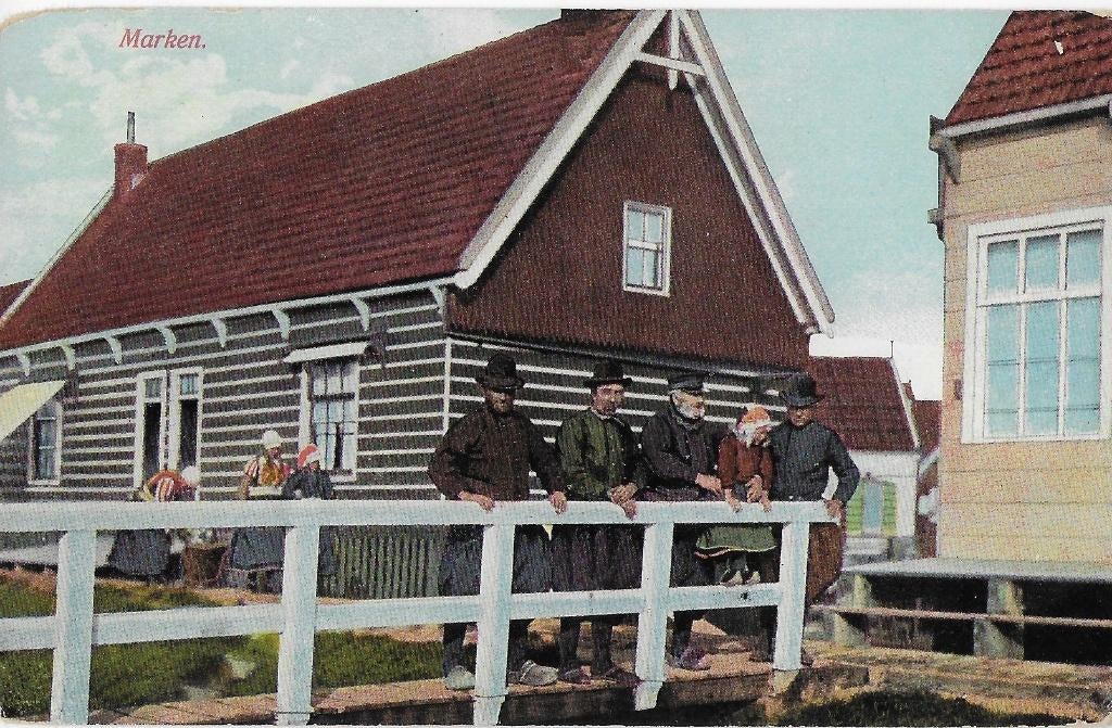 Sus 606 Ongelopen oude ansichtkaart marken, Ophalen of Verzenden, 1960 tot 1980, Gelopen, Noord-Holland