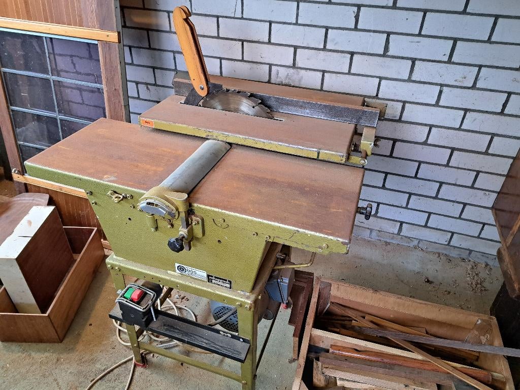 Scheppach HM 1 Zaag en Vandiktebank, Doe-het-zelf en Verbouw, Ophalen, Gebruikt, Cirkelzaag, 1200 watt of meer
