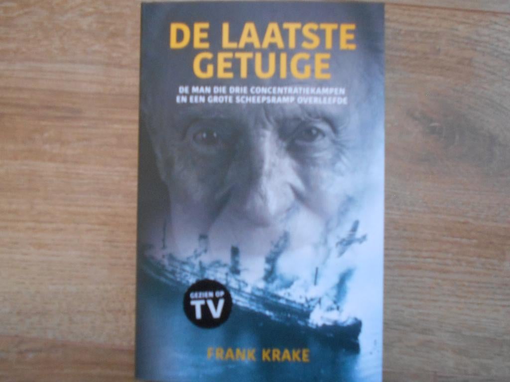 Frank Krake De laatste getuige, Ophalen of Verzenden, Tweede Wereldoorlog, Zo goed als nieuw, Overige onderwerpen