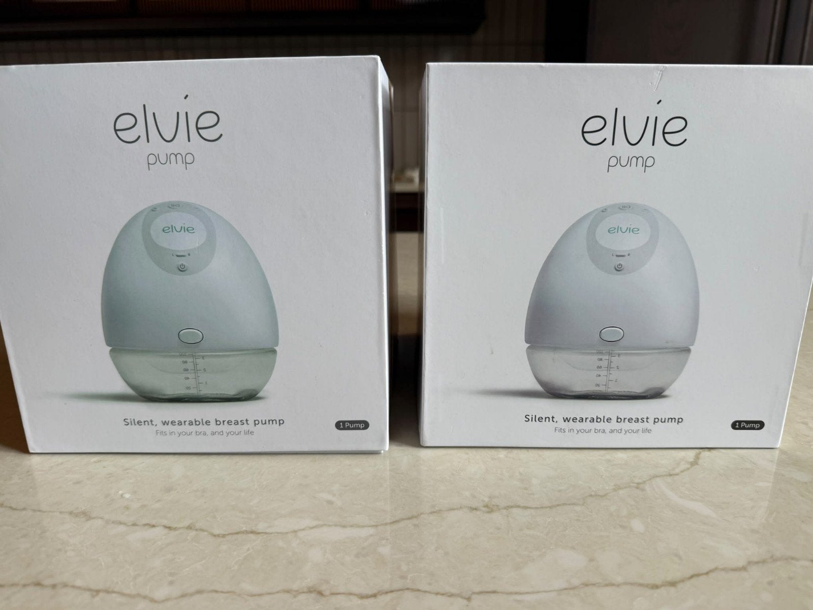 Elvie Pump dubbele borstkolf - Draadloos en Handsfree, Kinderen en Baby's, Gebruikt, Borstkolf, Ophalen of Verzenden, Elvie