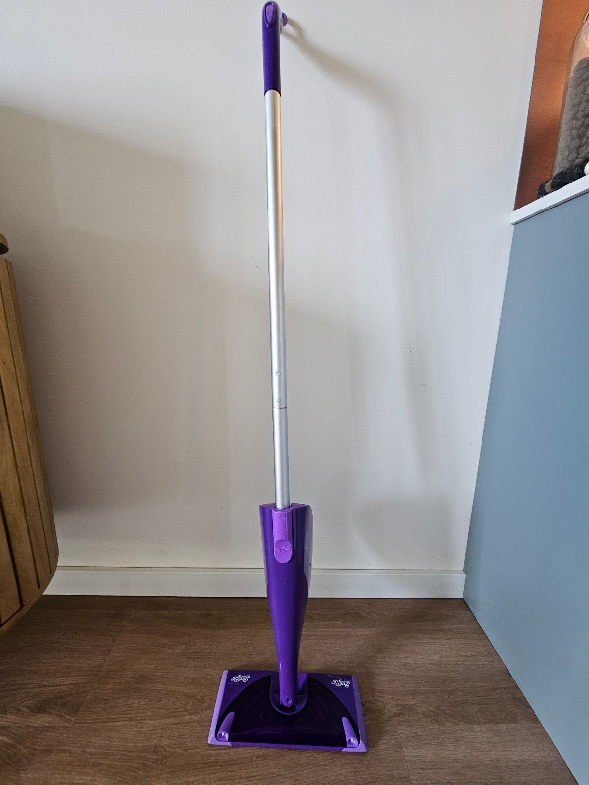 Swiffer WetJet, Ophalen, Mop of Dweil