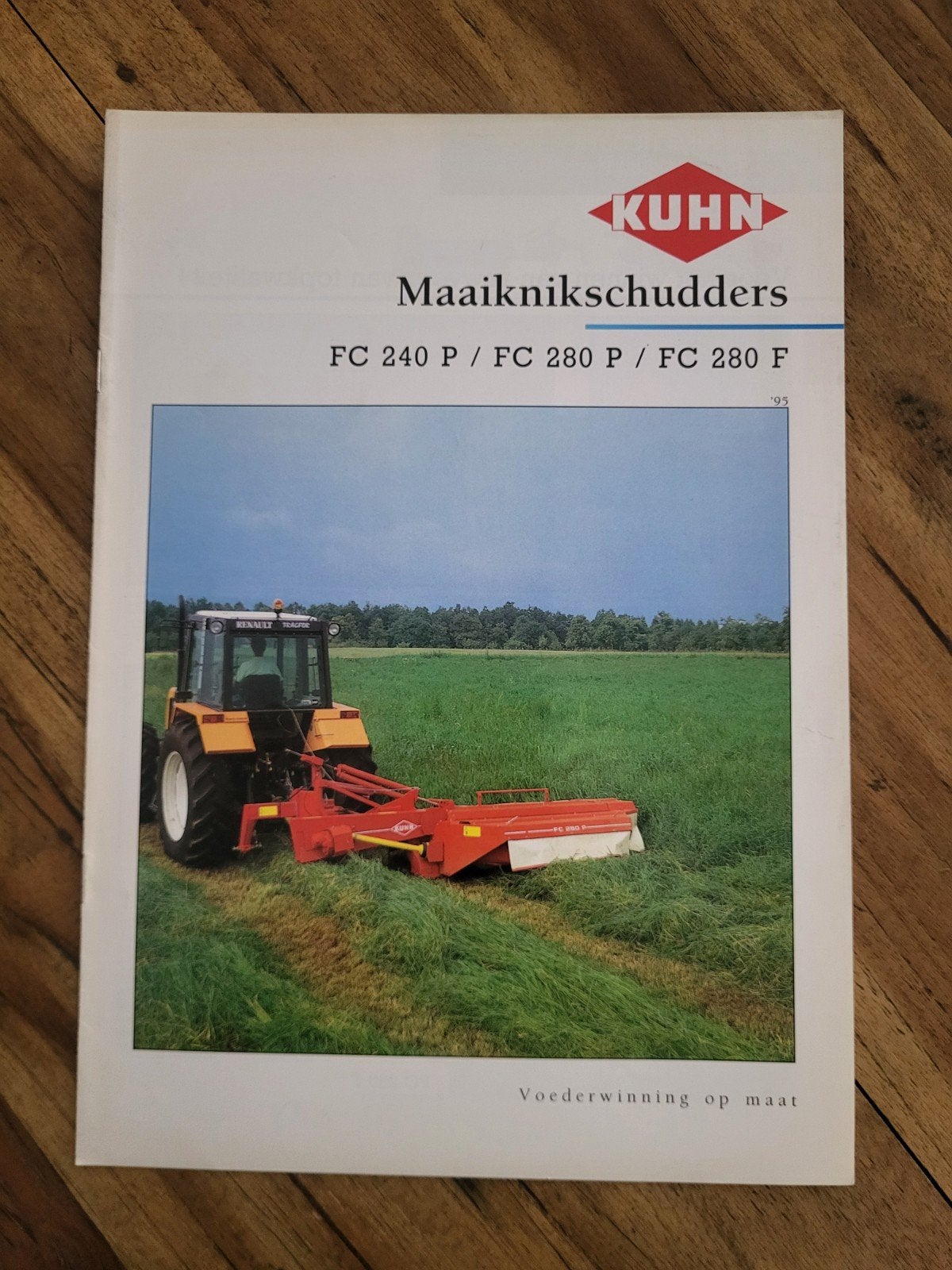 tractor folder Kuhn maaiknikschudders FC 240 P, FC 280 P, Ophalen of Verzenden, Zo goed als nieuw
