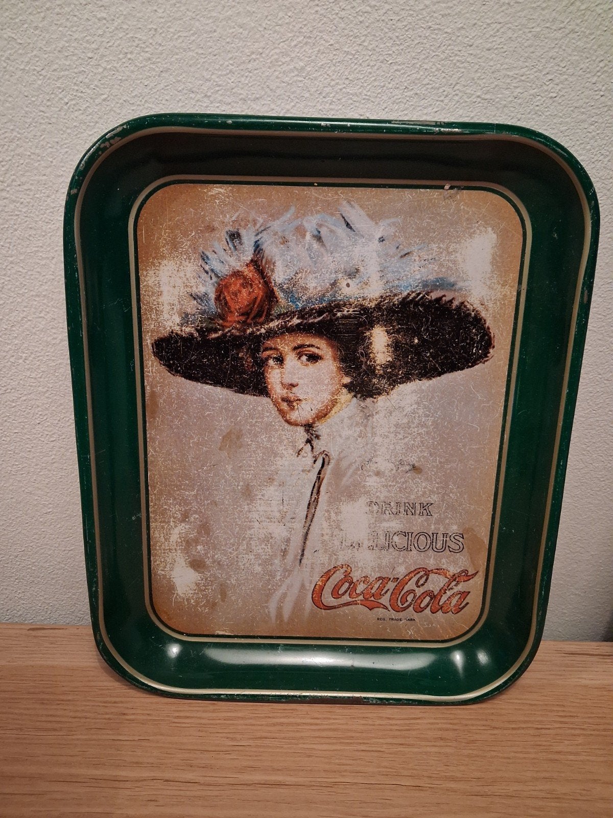 Coca-Cola dienblad, Verzamelen, Ophalen of Verzenden, Gebruikt, Gebruiksvoorwerp