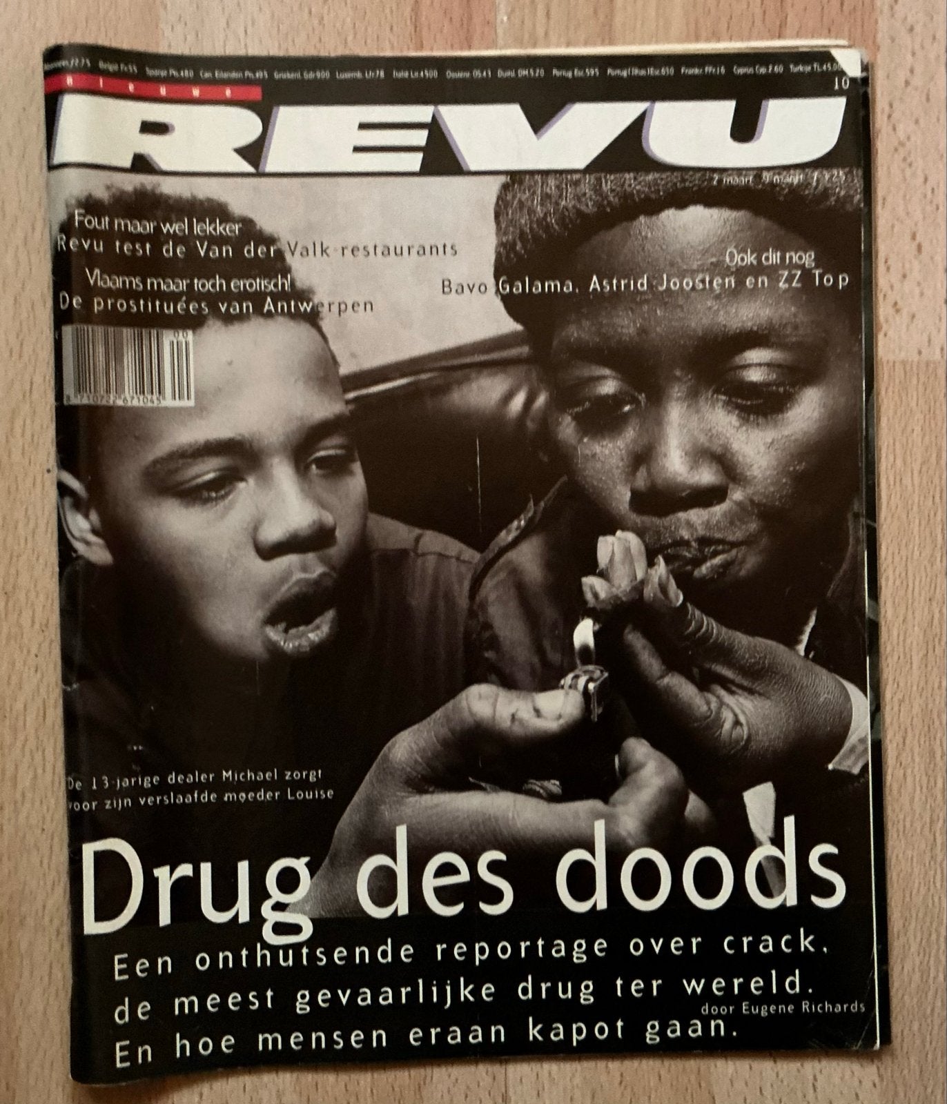 Nieuwe Revue maart 1994 - Drug des doods, Verzamelen, Ophalen of Verzenden, 1980 tot heden, Tijdschrift
