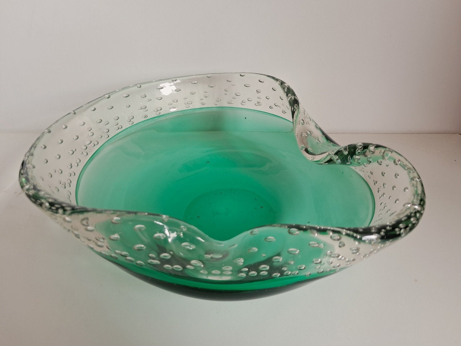 Vintage glazen Murano Schaal, Ophalen