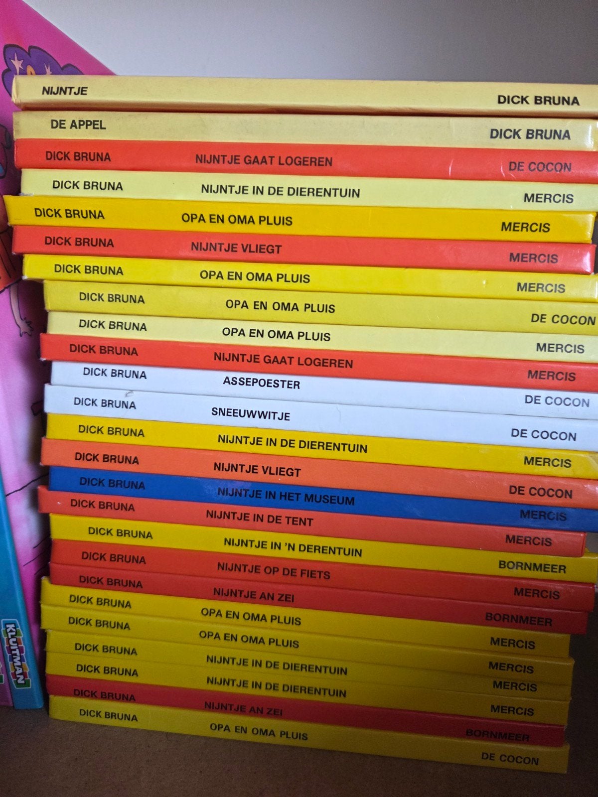 Nijntje / Dick Bruna - Verzameling vierkanten boekjes, Ophalen of Verzenden, Gelezen, 3 tot 4 jaar