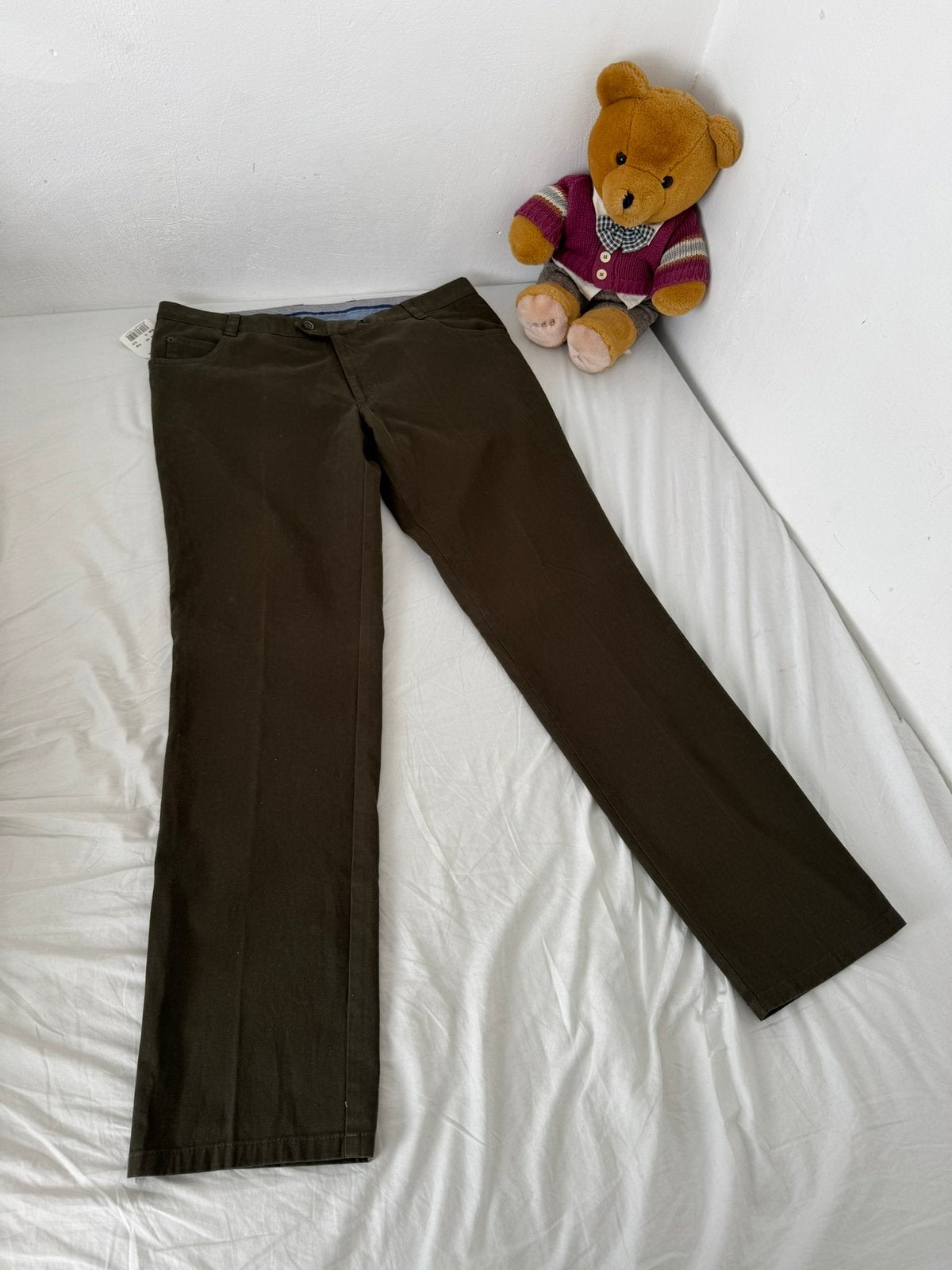 Nieuwe Jac Hensen chino, Ophalen of Verzenden, Nieuw, Maat 56/58 (XL), Groen