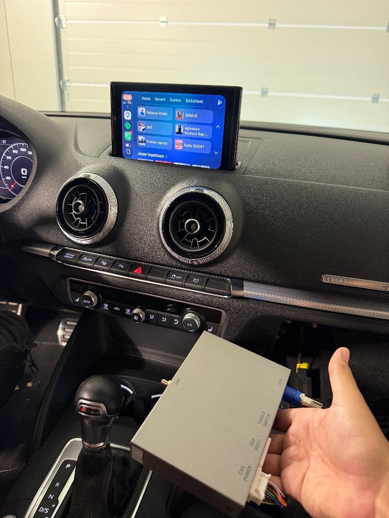 CarPlay module VW Audi Seat Skoda – eigen scherm behouden, Ophalen, Nieuw