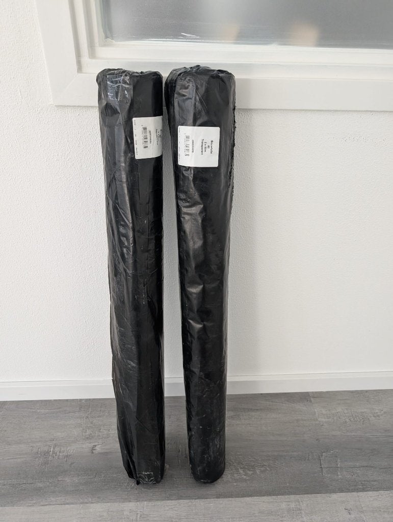 2x Nieuwe Hornbach Transparante Bouwfolie 2x50m, Doe-het-zelf en Verbouw, Ophalen of Verzenden, Nieuw, 5 tot 10 m², Folie