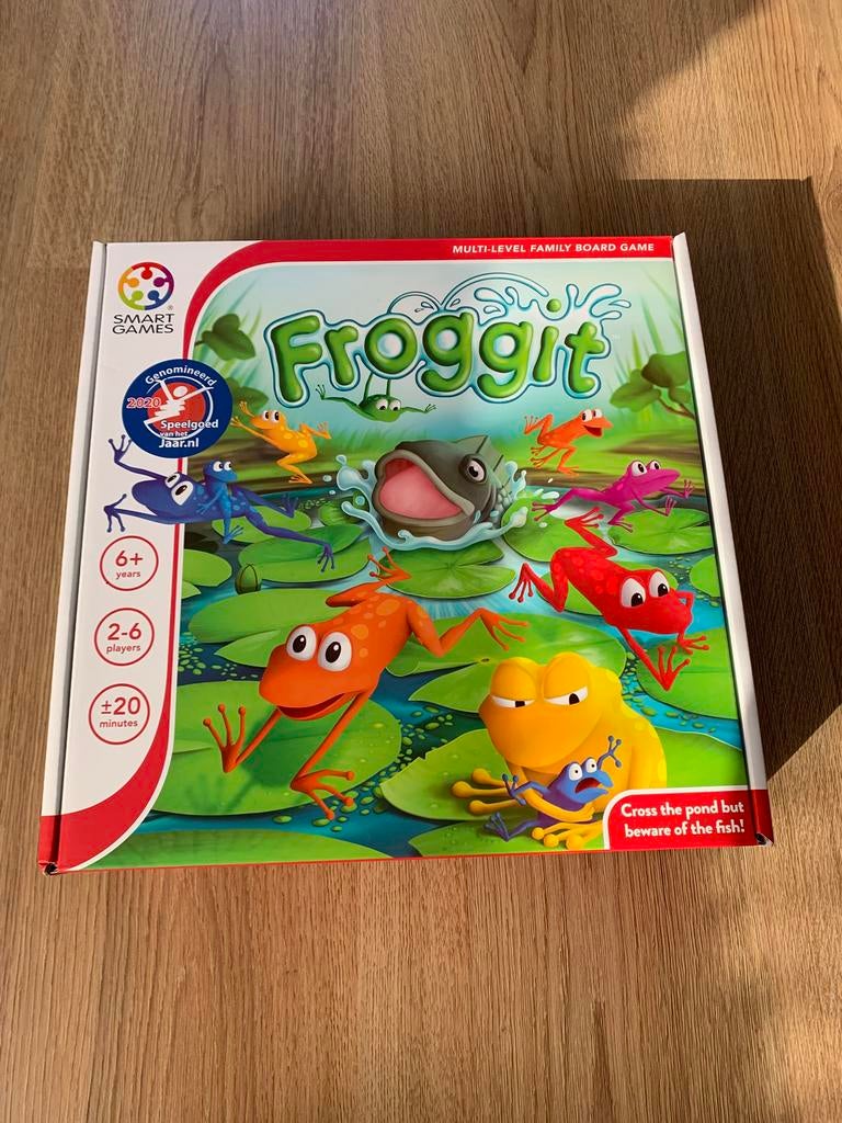 Froggit, Hobby en Vrije tijd, Gezelschapsspellen | Bordspellen, Ophalen of Verzenden, Zo goed als nieuw