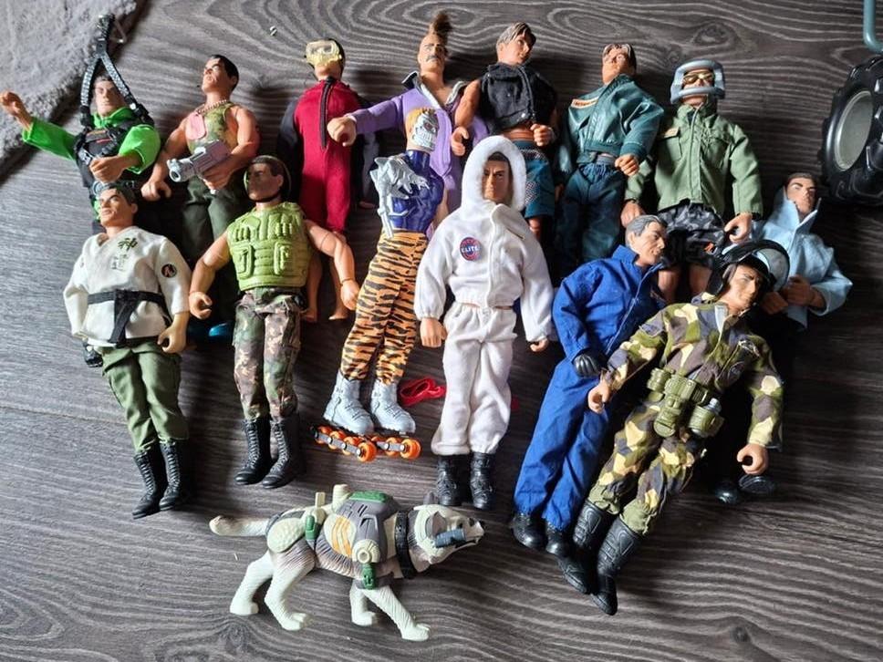 Zeer grote collectie Action Man figuren en accessoires, Kinderen en Baby's, Speelgoed | Actiefiguren, Ophalen of Verzenden, Gebruikt