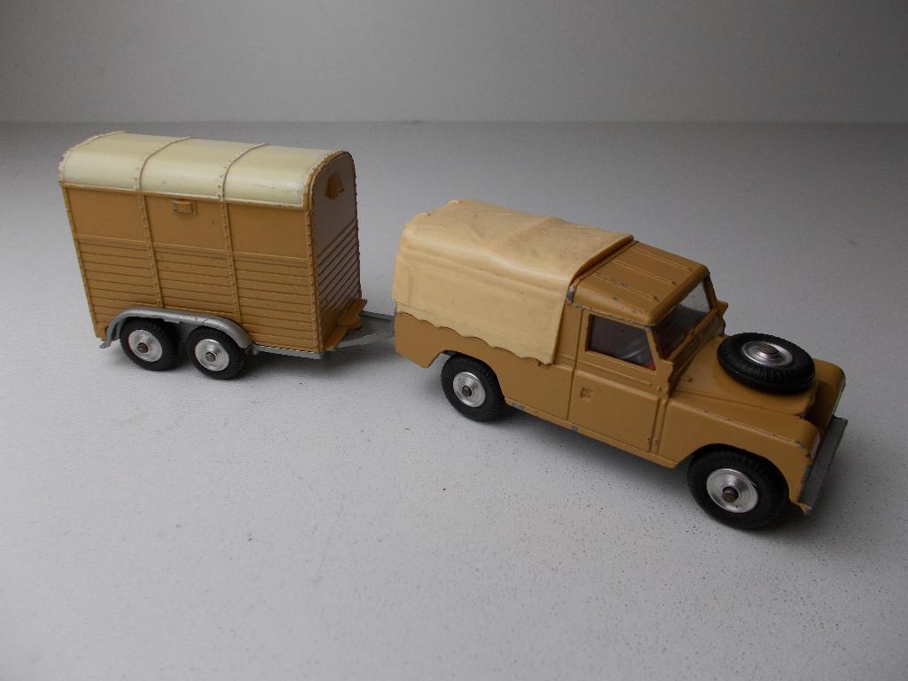 1958 Corgi GIFTSET 2. LAND ROVER + RICE PONY TRAILER I.g.st!, Ophalen of Verzenden, Zo goed als nieuw, Auto, Corgi