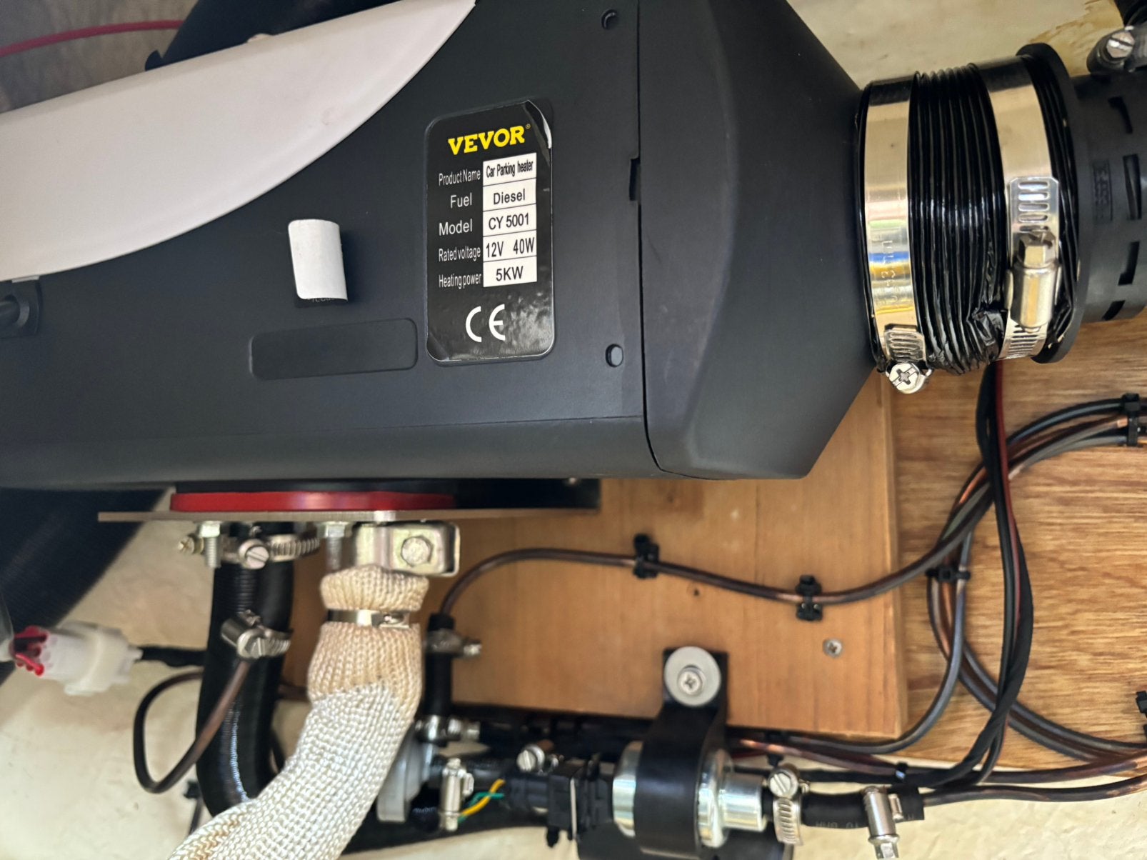 Scheepskachel 5kW, bijna nieuw, Watersport en Boten, Ophalen, Zo goed als nieuw, Genua of Fok, Minder dan 15 m²