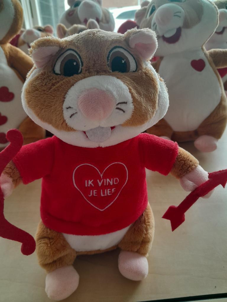Grote collectie van 54 Albert Heijn Hamsters, Kinderen en Baby's, Speelgoed | Knuffels en Pluche, Ophalen, Hamster, Zo goed als nieuw